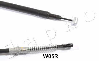 Japko 131W05R Parking brake cable, right 131W05R