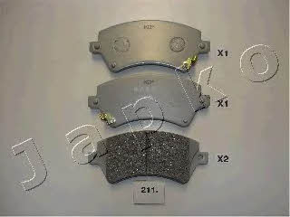 Japko 50211 Brake Pad Set, disc brake 50211