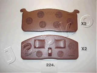 Japko 50224 Brake Pad Set, disc brake 50224