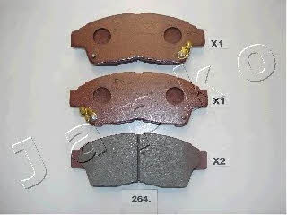 Japko 50264 Brake Pad Set, disc brake 50264