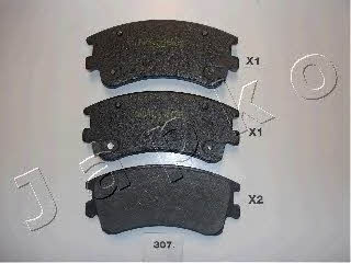 Japko 50307 Brake Pad Set, disc brake 50307