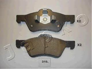 Japko 50315 Brake Pad Set, disc brake 50315