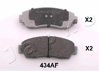 Japko 50434 Brake Pad Set, disc brake 50434