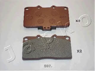 Japko 50597 Brake Pad Set, disc brake 50597