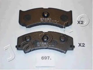 Japko 50697 Brake Pad Set, disc brake 50697