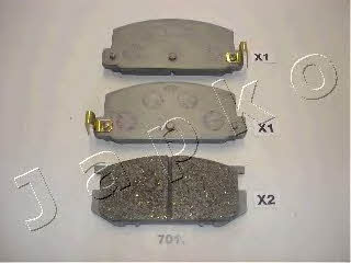 Japko 50701 Brake Pad Set, disc brake 50701