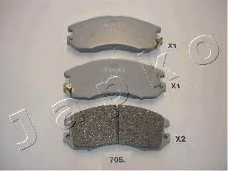 Japko 50705 Brake Pad Set, disc brake 50705