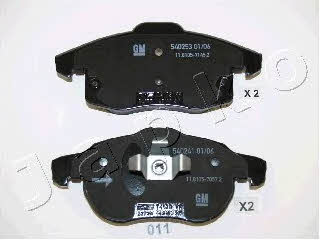 Japko 50011 Brake Pad Set, disc brake 50011