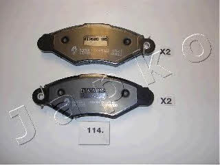 Japko 50114 Brake Pad Set, disc brake 50114