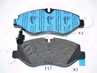 Japko 50117 Brake Pad Set, disc brake 50117