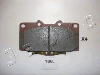 Japko 50188 Brake Pad Set, disc brake 50188