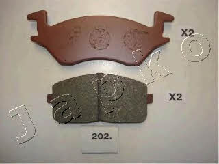 Japko 50202 Brake Pad Set, disc brake 50202