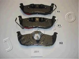 Japko 51001 Brake Pad Set, disc brake 51001
