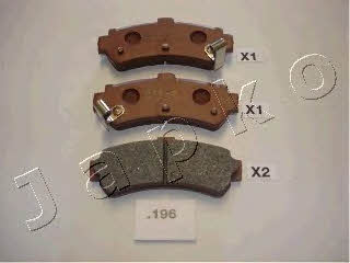 Japko 51196 Brake Pad Set, disc brake 51196
