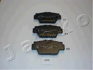 Japko 51499 Brake Pad Set, disc brake 51499