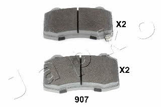 Japko 51907 Brake Pad Set, disc brake 51907