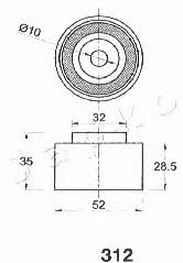 deflection-guide-pulley-timing-belt-45312-7660412