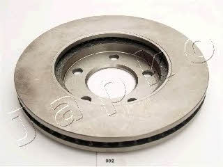 Japko 60002 Front brake disc ventilated 60002