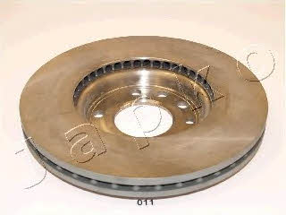 Japko 60011 Front brake disc ventilated 60011