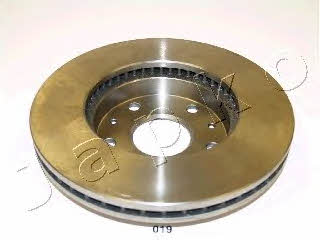 Japko 60019 Front brake disc ventilated 60019