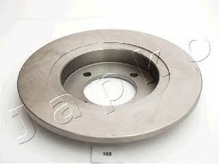 Japko 60102 Unventilated front brake disc 60102