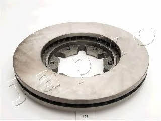 Japko 60103 Front brake disc ventilated 60103