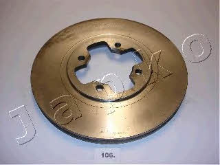 Japko 60106 Front brake disc ventilated 60106