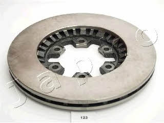 Japko 60123 Front brake disc ventilated 60123