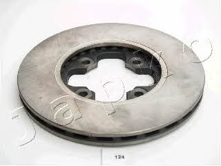 Japko 60124 Front brake disc ventilated 60124