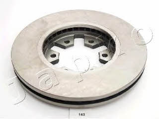Japko 60143 Front brake disc ventilated 60143