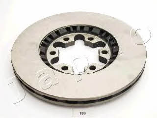 Japko 60188 Front brake disc ventilated 60188