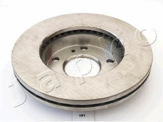 Japko 60191 Front brake disc ventilated 60191