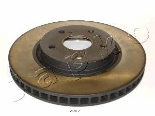 Japko 602007 Front brake disc ventilated 602007