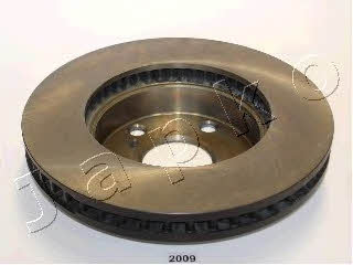 Japko 602009 Front brake disc ventilated 602009