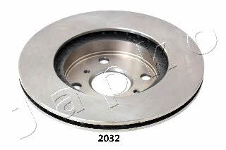 Japko 602032 Front brake disc ventilated 602032