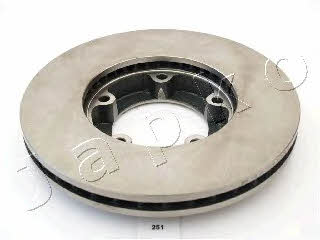 Japko 60251 Front brake disc ventilated 60251