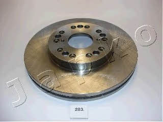 Japko 60283 Front brake disc ventilated 60283