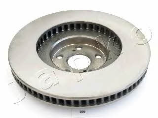 Japko 60289 Front brake disc ventilated 60289