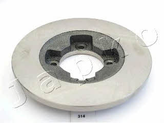 Japko 60314 Unventilated front brake disc 60314