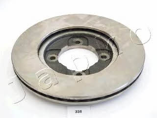 Japko 60335 Front brake disc ventilated 60335