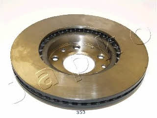Japko 60353 Front brake disc ventilated 60353