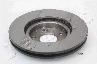 Japko 60360 Front brake disc ventilated 60360