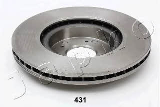 Japko 60431 Front brake disc ventilated 60431