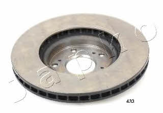 Japko 60433 Front brake disc ventilated 60433