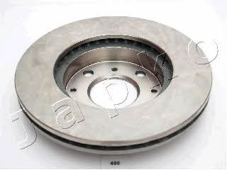 Japko 60499 Front brake disc ventilated 60499