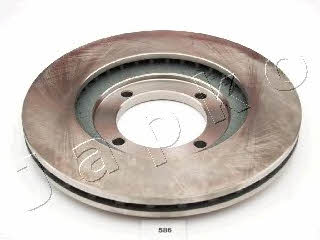 Japko 60586 Front brake disc ventilated 60586