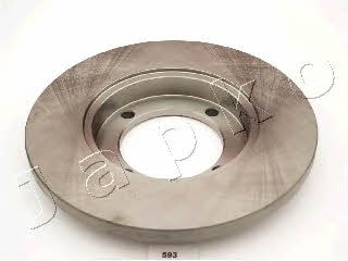 Japko 60593 Unventilated front brake disc 60593