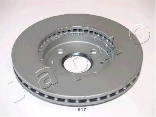 Japko 60617 Front brake disc ventilated 60617