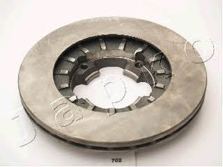 Japko 60702 Front brake disc ventilated 60702