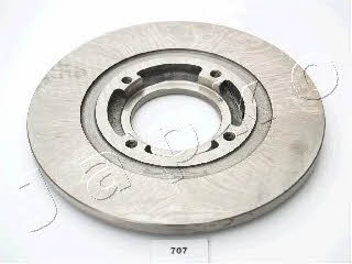 Japko 60707 Unventilated front brake disc 60707